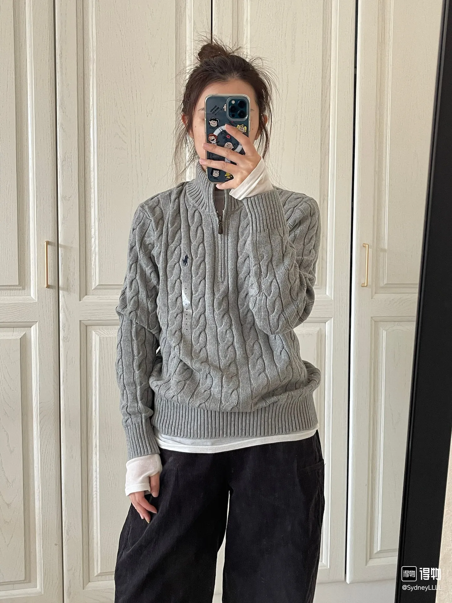 P300 Style No. D07) The top version on the market in 2025 Ralph Lauren #ootddailywear #Autumn and winter sweater #Knitted sweater outfit #ralph lauren sweater #Can be worn by both men and women [Star R] Finally waited until the Ralph men’s twist sweater half-zip bra top was put on and it’s finally here! The hottest half-zip sweater! Limited editions every year, there won’t be many models in the store! Ralph Lauren Men's Half-Zip Twist Sweater [Fire R] The shape is really nice. It can be worn alone or as a jacket. It can be worn inside or outside, or it can be worn inside with a shirt ~ 100% pure cotton #Practical Wear Colors: off-white, navy blue, khaki, gray, size S to XL
